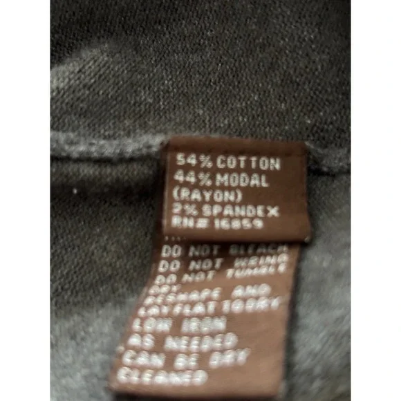 J. McLaughlin Gray Mock Neck Long Sleeve Tunic Top Womens Size M - Picture 8 of 8